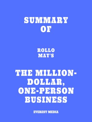 cover image of Summary of Elaine Pofeldt's the Million-Dollar, One-Person Business